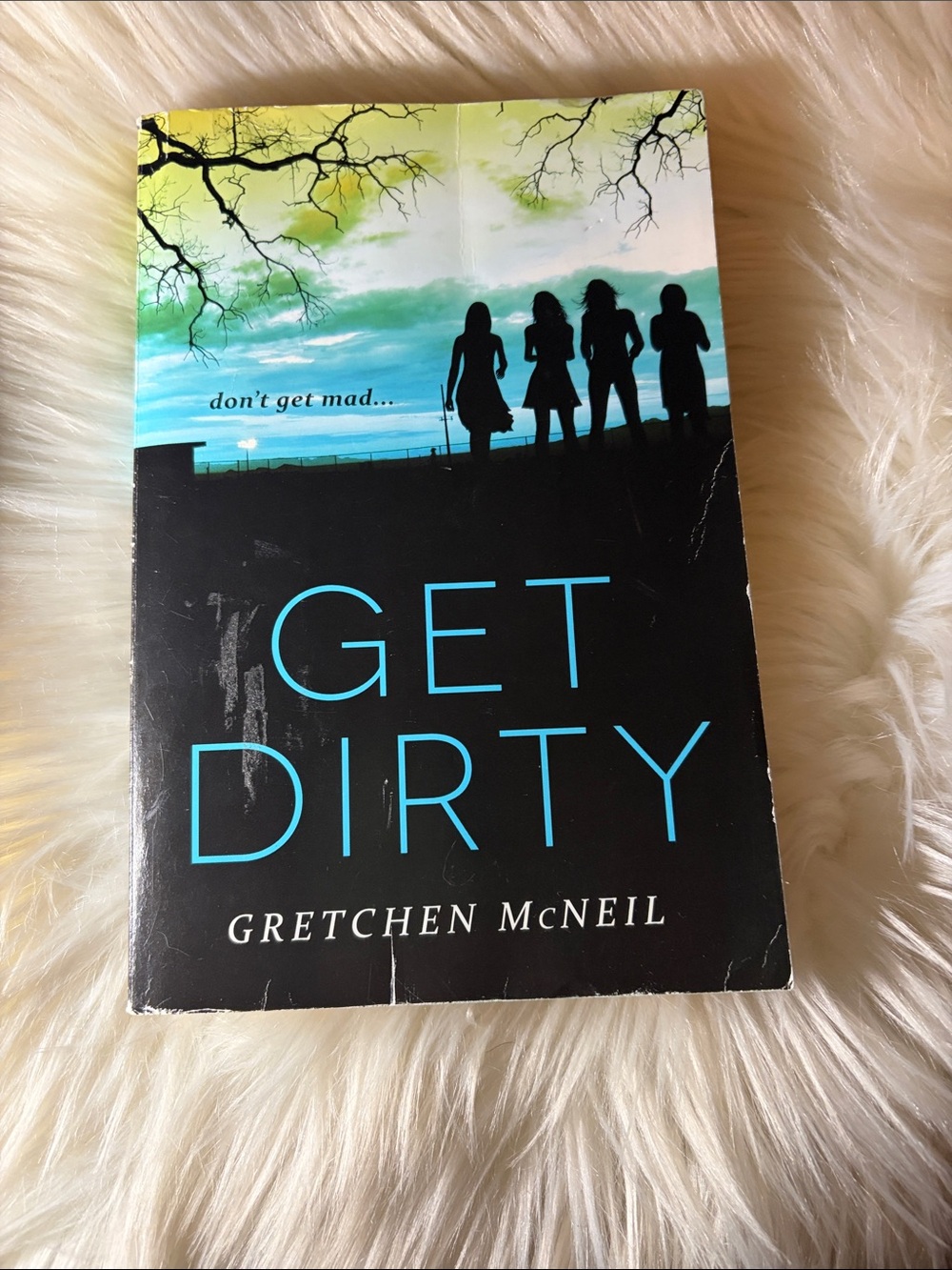 📚 3 for $15 📚 GET DIRTY by - Black/Cyan Cover